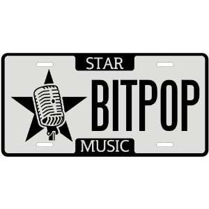 New  I Am A Bitpop Star   License Plate Music  Kitchen 