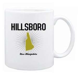   Hillsboro Usa State   Star Light  New Hampshire Mug Usa City Home