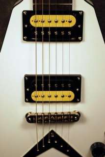 Dean Guitar V 79 Classic Snow White NEW Chrome Electric  