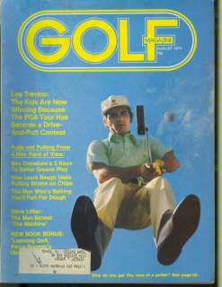 1974 Golf Magazine Your view of a Putter  