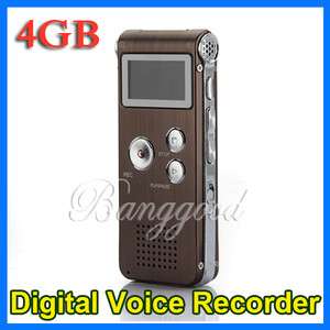   4GB 650Hr Digital Audio Voice Recorder Dictaphone MP3 Player FM  