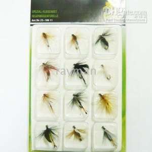  lot of 50packs behr dry fly fishing flies lure steel hooks 