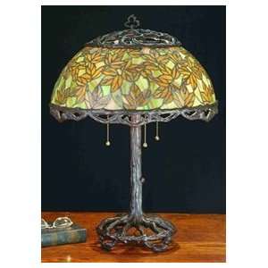  Meyda Tiffany 50051 3 Light Table Lamp Fixture: Home 