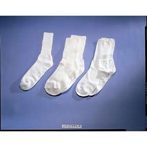  100% Cotton Oversized Socks.   Mens Heavyweight Sock, M/L 