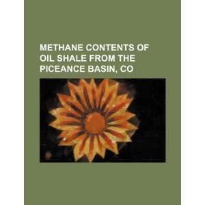  Methane contents of oil shale from the Piceance Basin, CO 