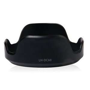  LH DC60 Lens Hood for CANON PowerShot SX20 IS Camera 
