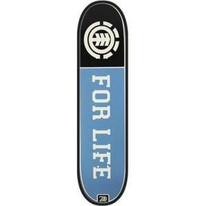  Element Thriftwood 20 Year For Life Skateboard Deck   8.5 