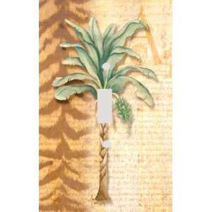  Tiger Palm Tree Decorative Switchplate Cover: Home 