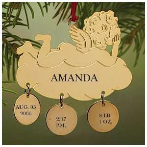  PERSONALIZED BABY ORNAMENT 