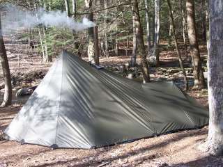 Kifaru paratipi 2 person ultralight tent with stove.  