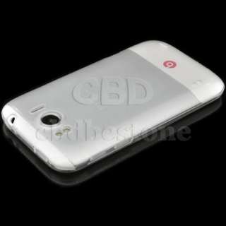 Clear Soft TPU GEL Silicone Skin Case Cover for HTC Sensation XL 
