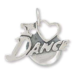 Love Dance Charm Sterling Silver