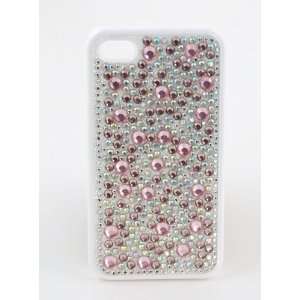   Faceplate on White Hard Skin Case Cover for Apple Iphone4 CRAZY SALE