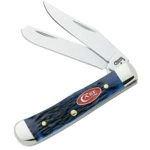  Case Knives 7055 Tiny Trapper Pocket Knife with Jigged 