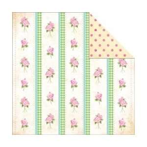  Bazzill Vintage Marketplace Double Sided Paper 12X12 