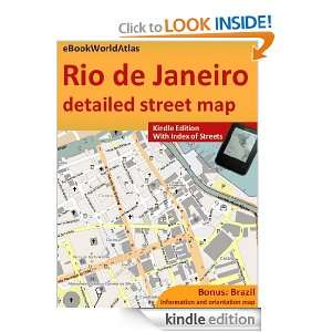 Map of Rio de Janeiro (Brazil) eBookWorldAtlas Team  
