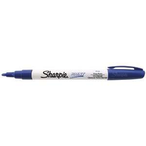  Sharpie Paint Pen (Oil Based)   Color: Blue   Size: Fine 