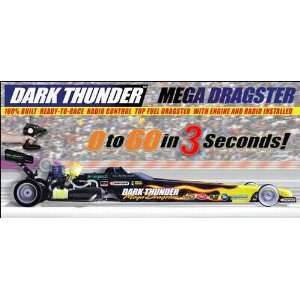    Megatech Nitro Dark Thunder Top Fuel Dragster Toys & Games
