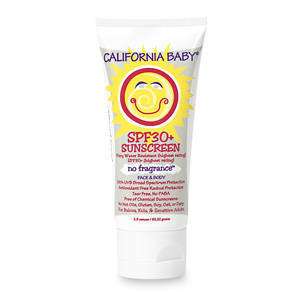 California Baby Face & Body Sunscreen Lotion SPF 30+  