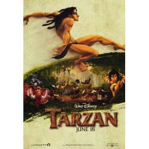 Tarzan Movie Poster (11 x 17 Inches   28cm x 44cm) (1998) Style A 