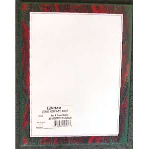   Green Border Letterhead   8.5 x 11 Inches   50 Sheets