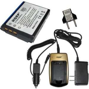 HQRP Battery and Battery Charger compatible with Sony Cyber shot DSC 