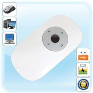  2011 Newest White Mini Mouse   Laser   Wireless   2.4 Ghz 