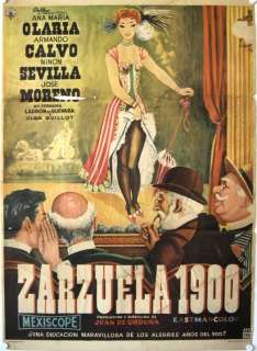 569 Zarzuela 1900, Mexico Poster, Ninon Sevilla  