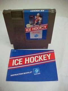 NINTENDO NES GAME ICE HOCKEY W/INSTRUCTIONS AX19005 74720137155 
