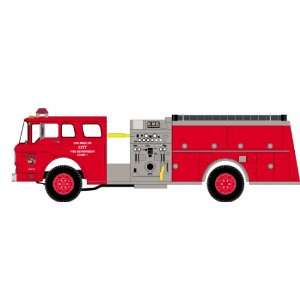    Athearn Los Angeles City Ford Fire Truck 1:87 Scale: Toys & Games