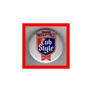  Chicago Cubs Cub Olde Style 1 Inch Magnet 