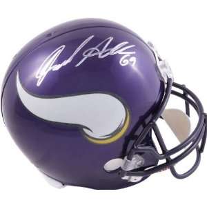  Jared Allen Autographed Helmet  Details: Minnesota 