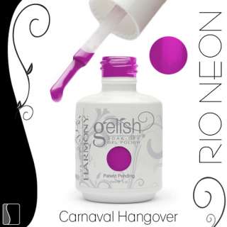 Gelish Soak Off 0.5 oz Carnaval Hangover Gel Nail Color UV Mani 