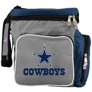    Dallas Cowboys Grey Team Logo Beverage Cooler: Sports & Outdoors