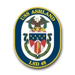  US Navy Ship USS Ashland LSD 48 Decal Sticker 5.5 