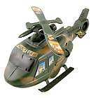 Army Green Mini Helicopter Design Pull String Along Toy for Child