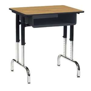   Virco Student Desk with Double Leg Braces (Set of 2)