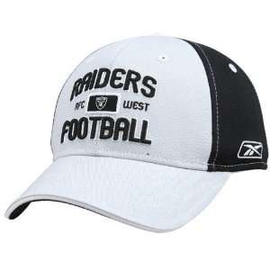 Reebok Oakland Raiders Topstitch Athletic Hat  Sports 