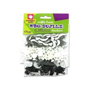  175 Piece Foam Abc, Skulls And Sword Stickers: Everything 