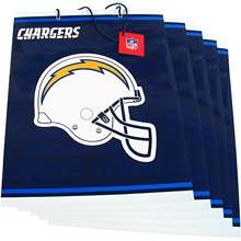 Pro Specialties San Diego Chargers Team Logo Large Size Gift Bag (5 