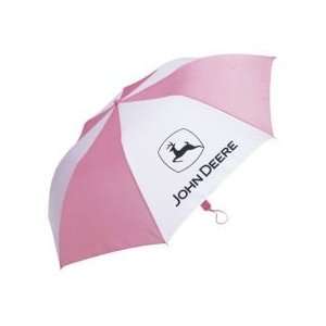  John Deere Pink Travel Umbrella: Home & Kitchen