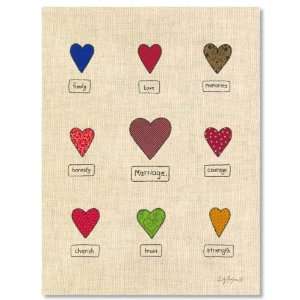  Marriage Hearts   Family Love Memories Country Stitches by 