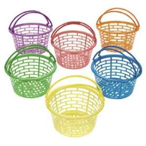  Bright Round Baskets   Party Decorations & Pails & Baskets 