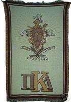 Licensed Pi Kappa Alpha Fraternity Greek Blanket  New  