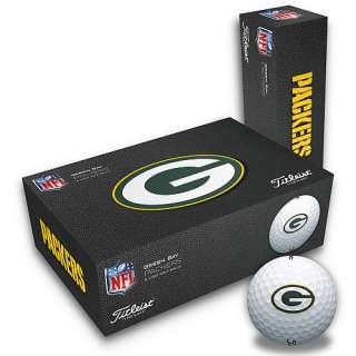   Packers Golf Titleist Green Bay Packers Half Dozen Set of Golf Balls