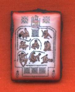 Kamasutra tantric Amulet from the Monk Ajahn Kruba Wang  