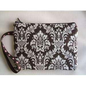  Mocha Pouch, Cosmetic Bag,or Phone Holder, Multi Use 
