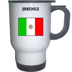  Mexico   JIMENEZ White Stainless Steel Mug Everything 