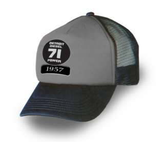 DETROIT DIESEL 71 VINTAGE DETROIT Cap/Hat Trucker Cap  