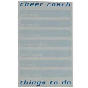  Cheer Coach Notepad